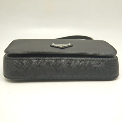 Shoulder Bag Leather By Prada