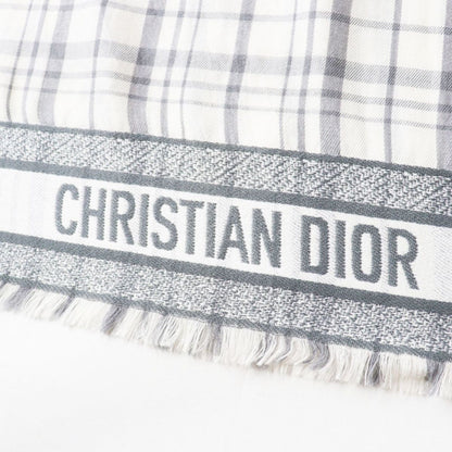 Cashmere Stole 59% Silk Dior Homme Cotton