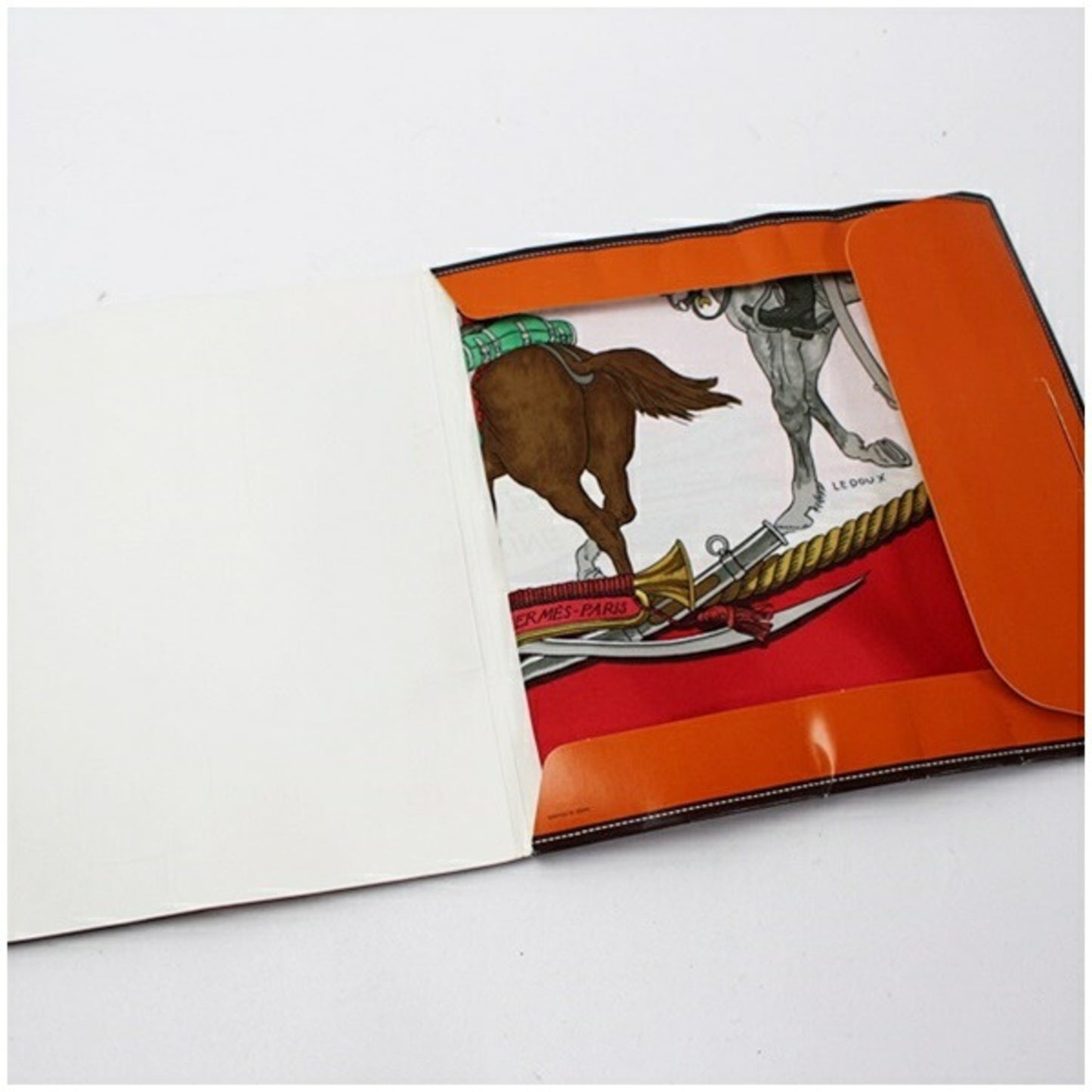 Hermes silk scarf