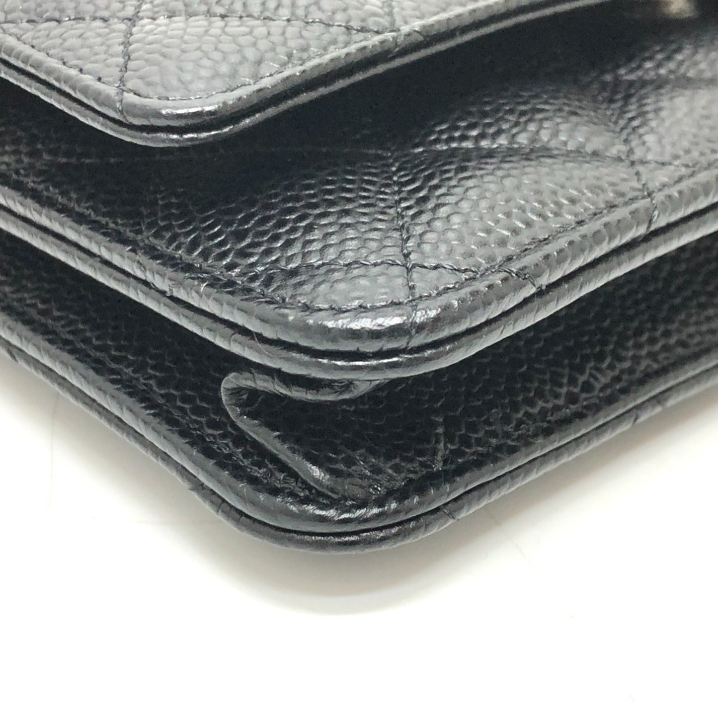 CHANEL Shoulder Bag Caviar Leather