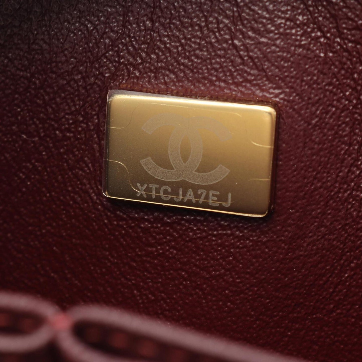 CHANEL Handbag Shoulder Bag Grained Calfskin