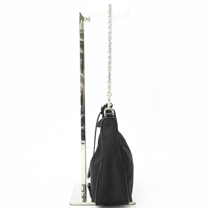 Prada Handbag Pouch Shoulder Bag Nylon Leather