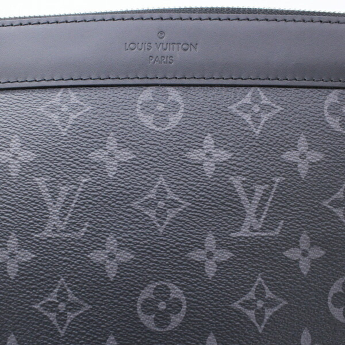 LOUIS VUITTON Clutch Bag Pochette Monogram Eclipse