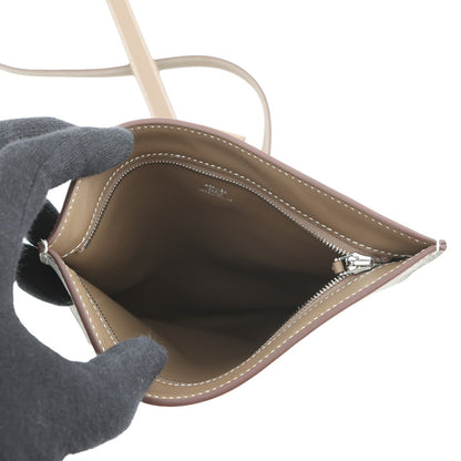 Swift leather sling handbag by Hermes