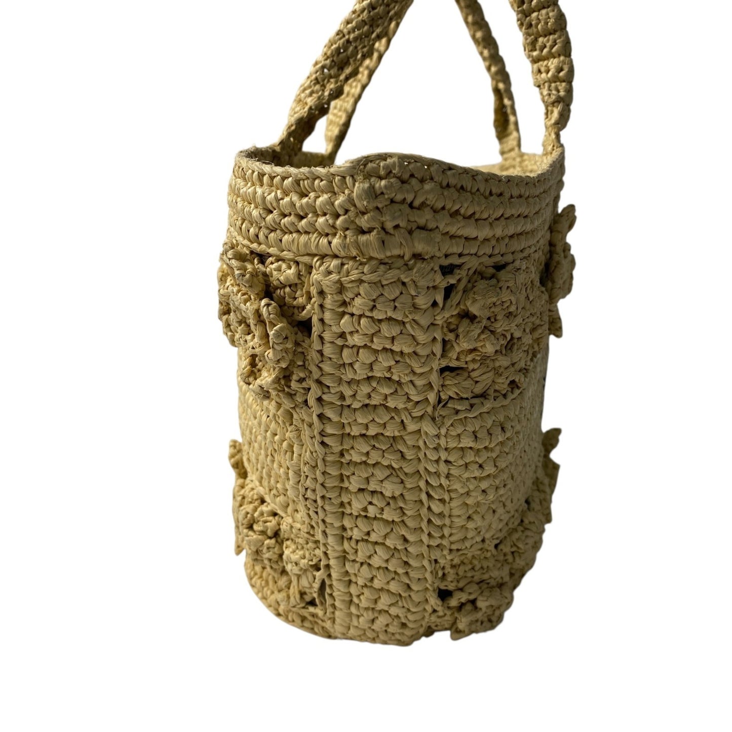 Christian Dior Shoulder Raffia Bag