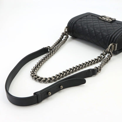 CHANEL Handbag Shoulder Bag Grained Calfskin