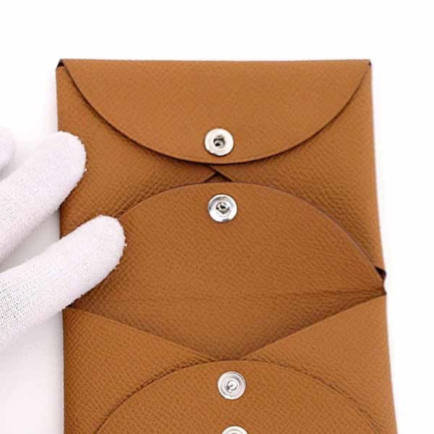 Epsom Leather Card Case Hermes