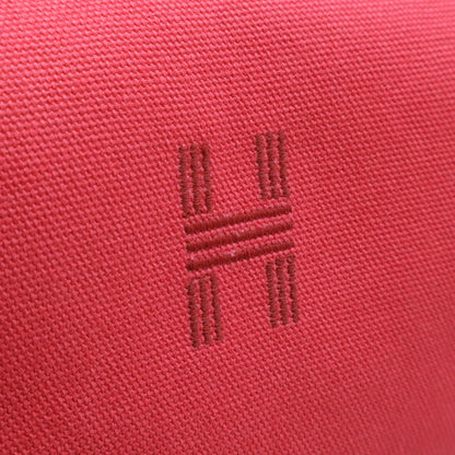 HERMES Handbag Pouch Canvas