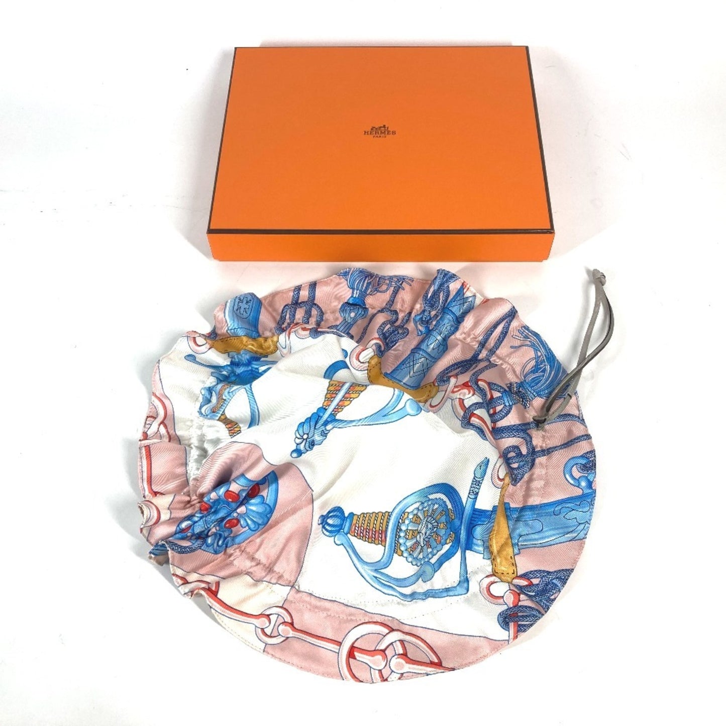 HERMES Pouch Silk