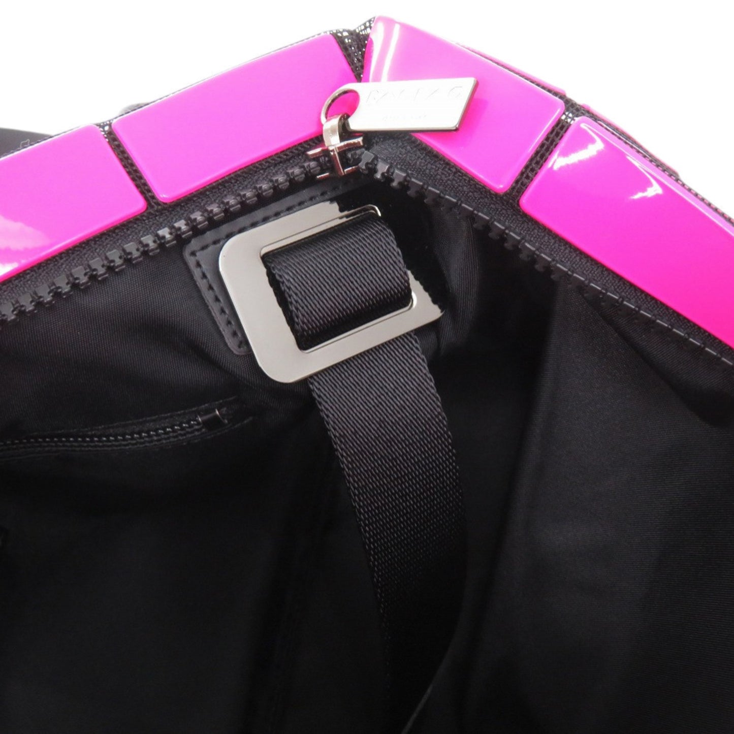 Issey Miyake Shoulder Bag Polyester Pvc