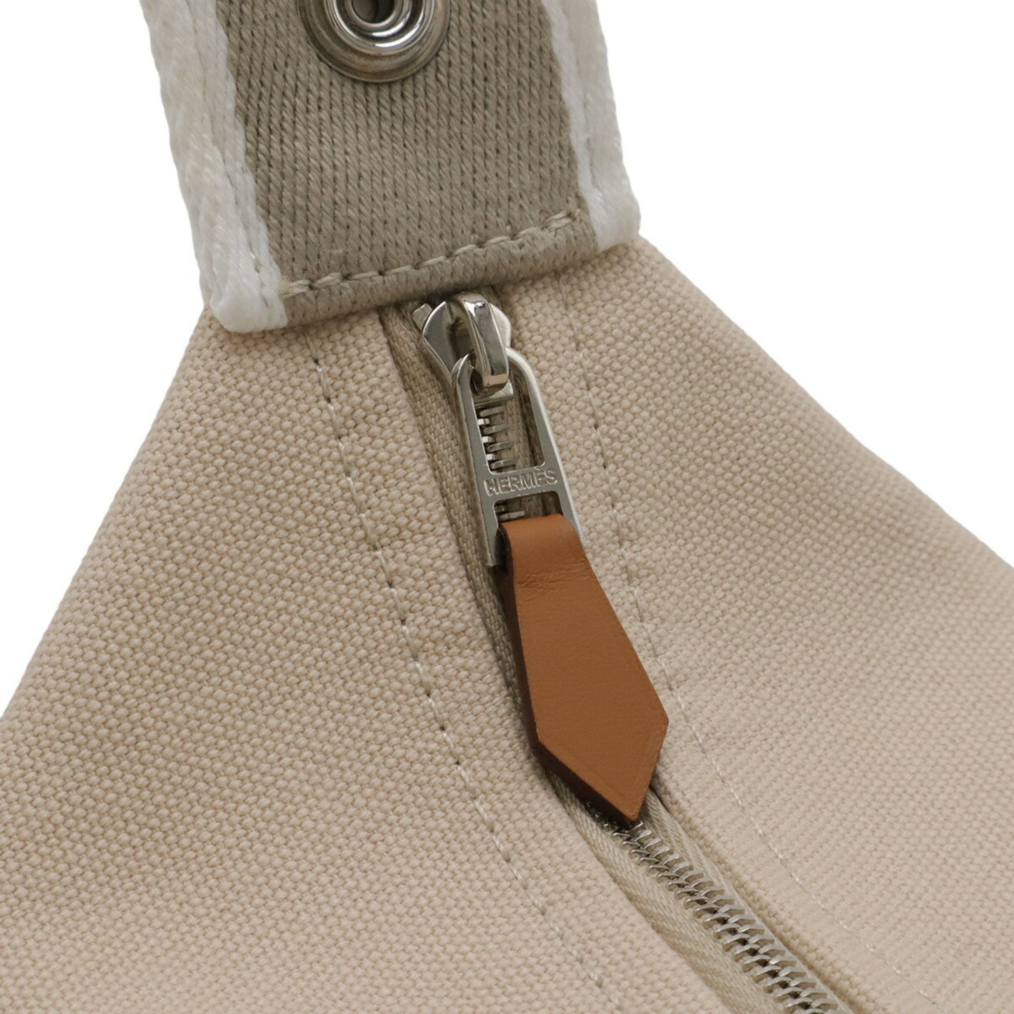 HERMES Handbag Canvas