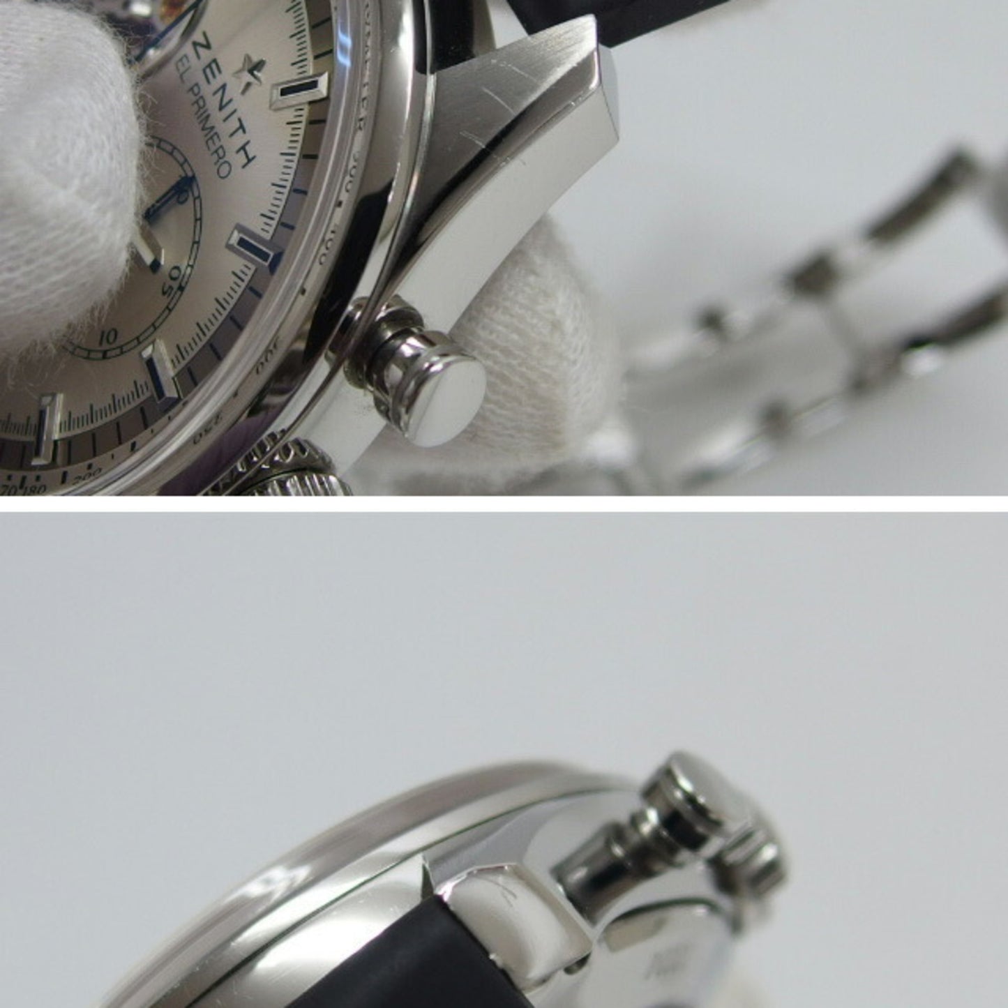 Wristwatch at zenith