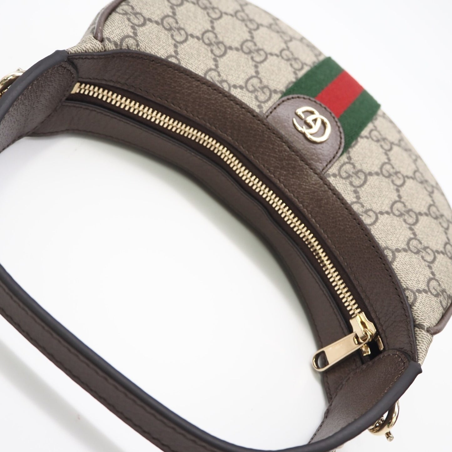 GUCCI Handbag Shoulder Bag Coated Canvas Leather
