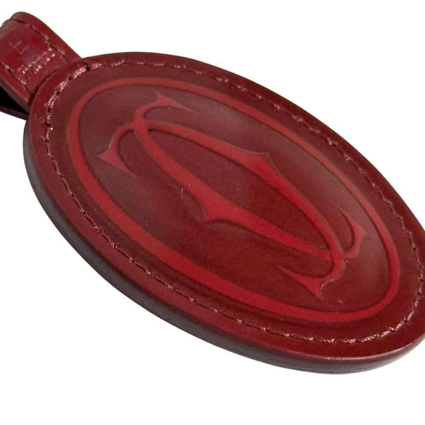 Cartier Keyring Leather Metal