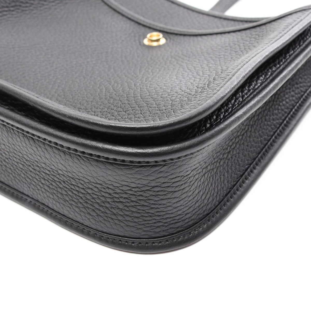 HERMES Shoulder Bag Taurillon Clemence Leather
