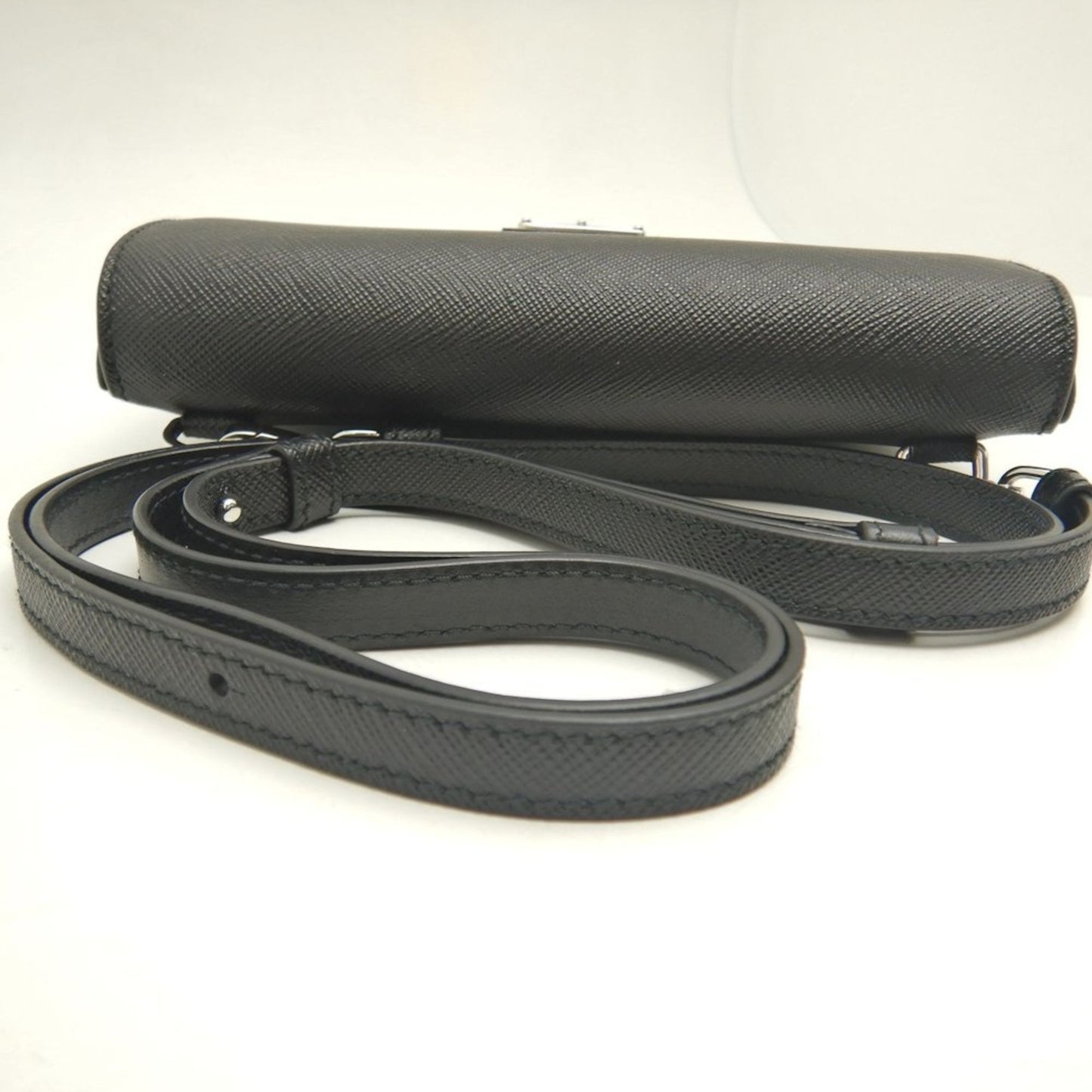 Shoulder Bag Leather By Prada
