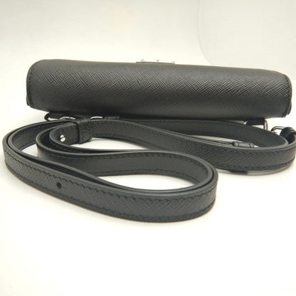 Shoulder Bag Leather By Prada