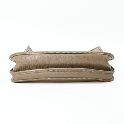 Clemence Leather Shoulder Bag By Hermes