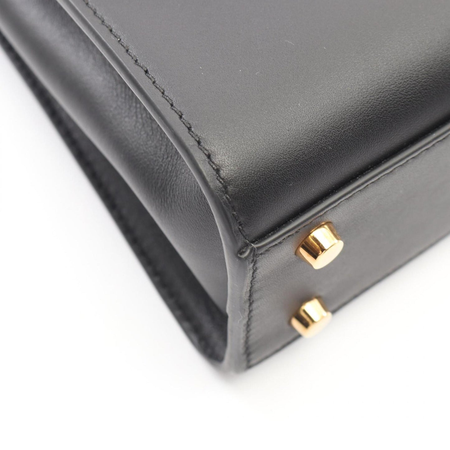 VERSACE Handbag Leather