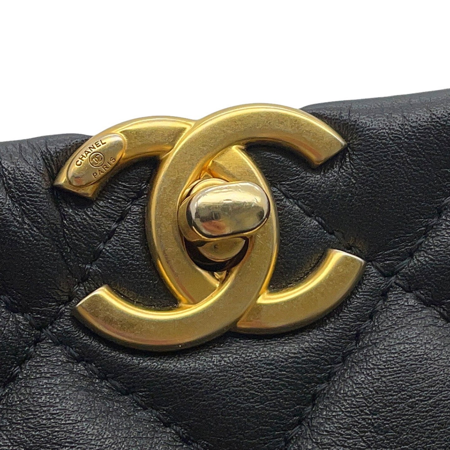 Chanel bag leather shoulder