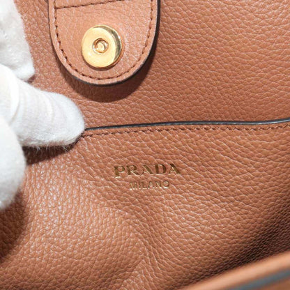 PRADA Handbag Leather