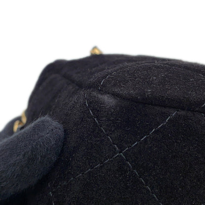 CHANEL Shoulder Bag Suede Leather