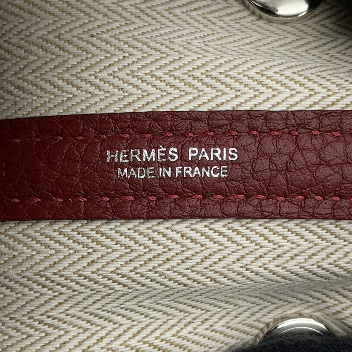 HERMES Tote Bag Negonda Leather