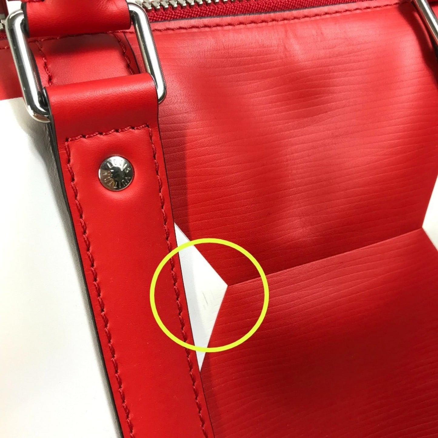 LOUIS VUITTON Boston Bag Epi Leather