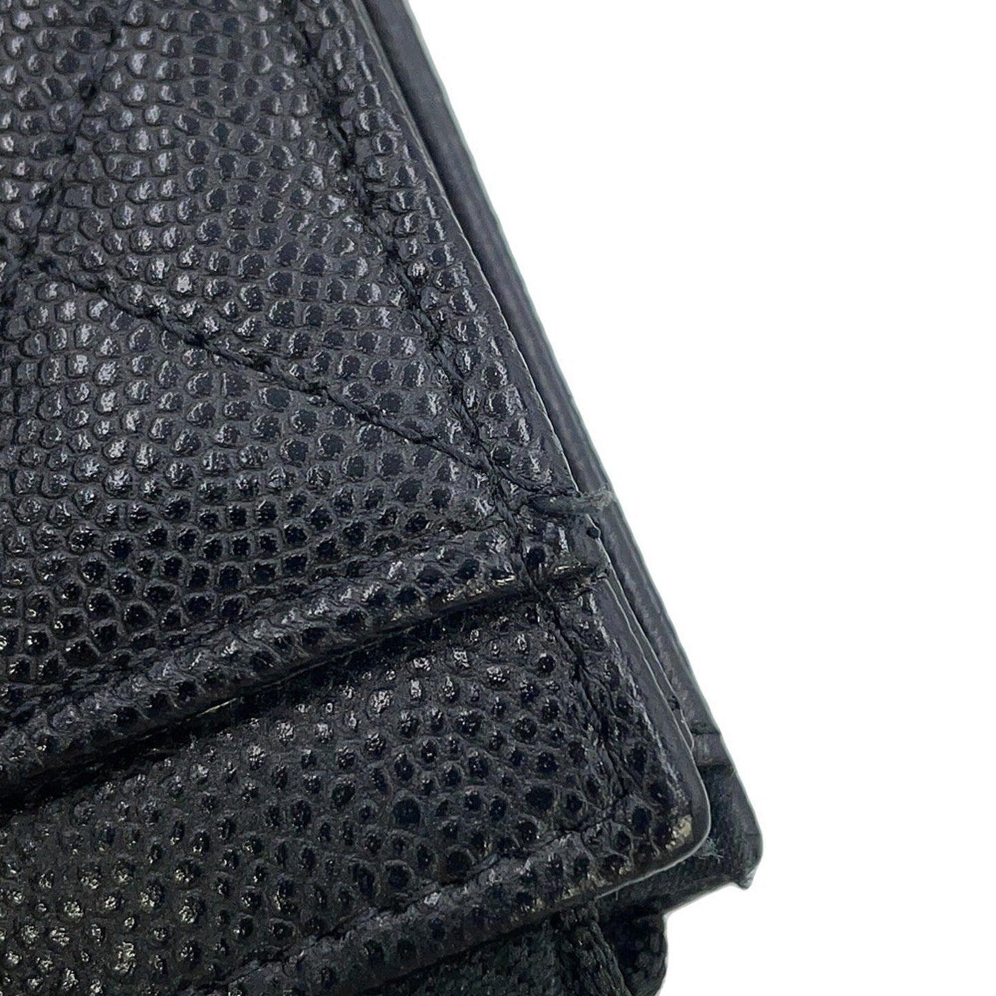 Calfskin Grained Business Case Card Chanel