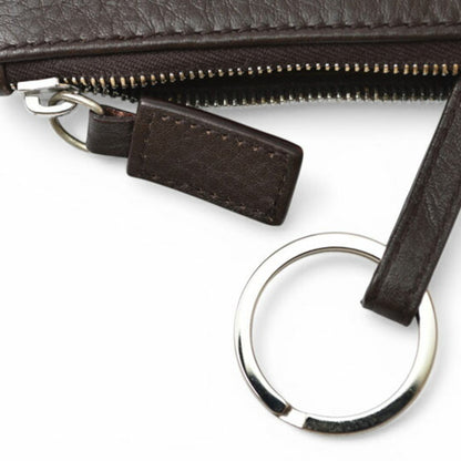 CHRISTIAN DIOR Pouch Leather Canvas