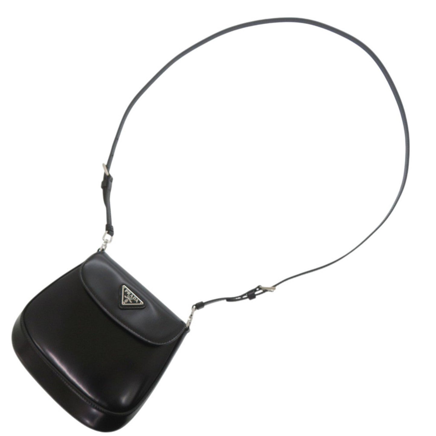 Shoulder Bag Leather By Prada