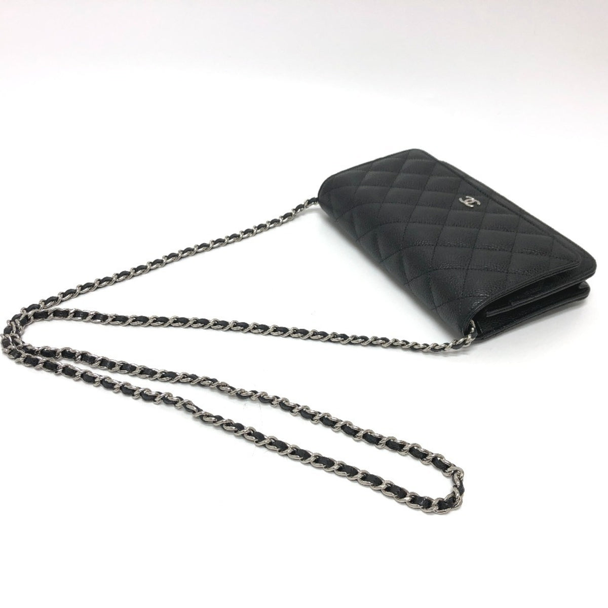 CHANEL Shoulder Bag Caviar Leather