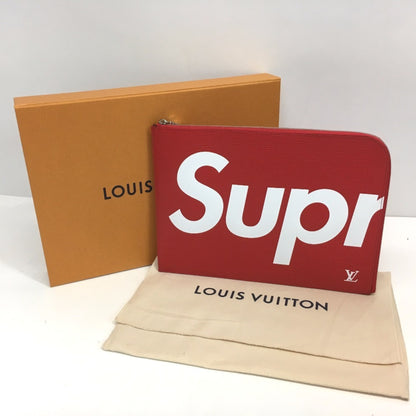 LOUIS VUITTON Clutch Bag Pochette Epi Leather