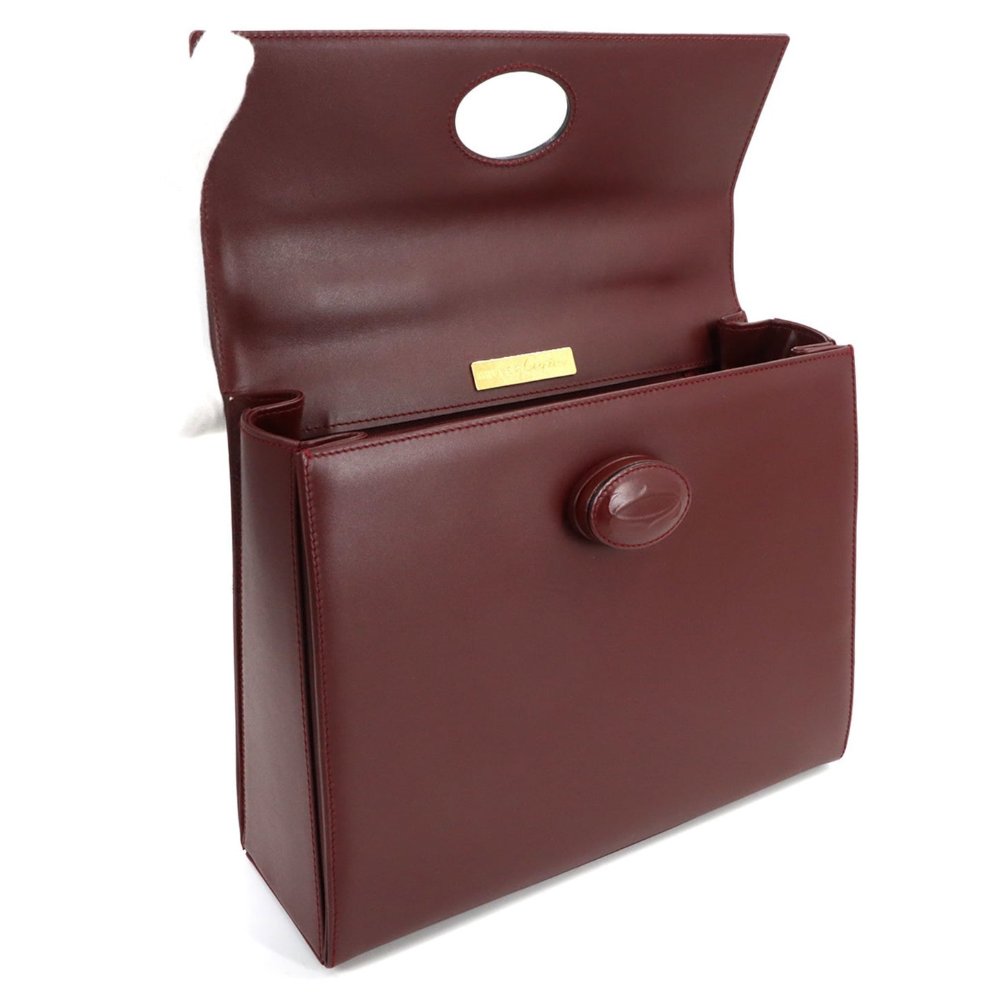 Handbag Cartier Leather