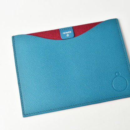 Pouch Epsom Leather Felt Hermes