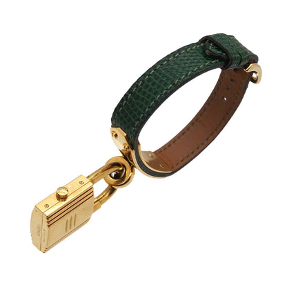 Kelly Watch Ladies' Gold Green Quartz With Padlock Hermes