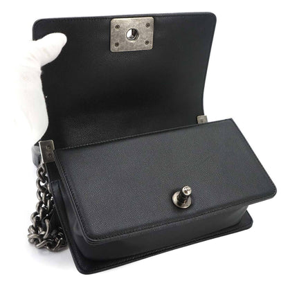 CHANEL Handbag Shoulder Bag Grained Calfskin