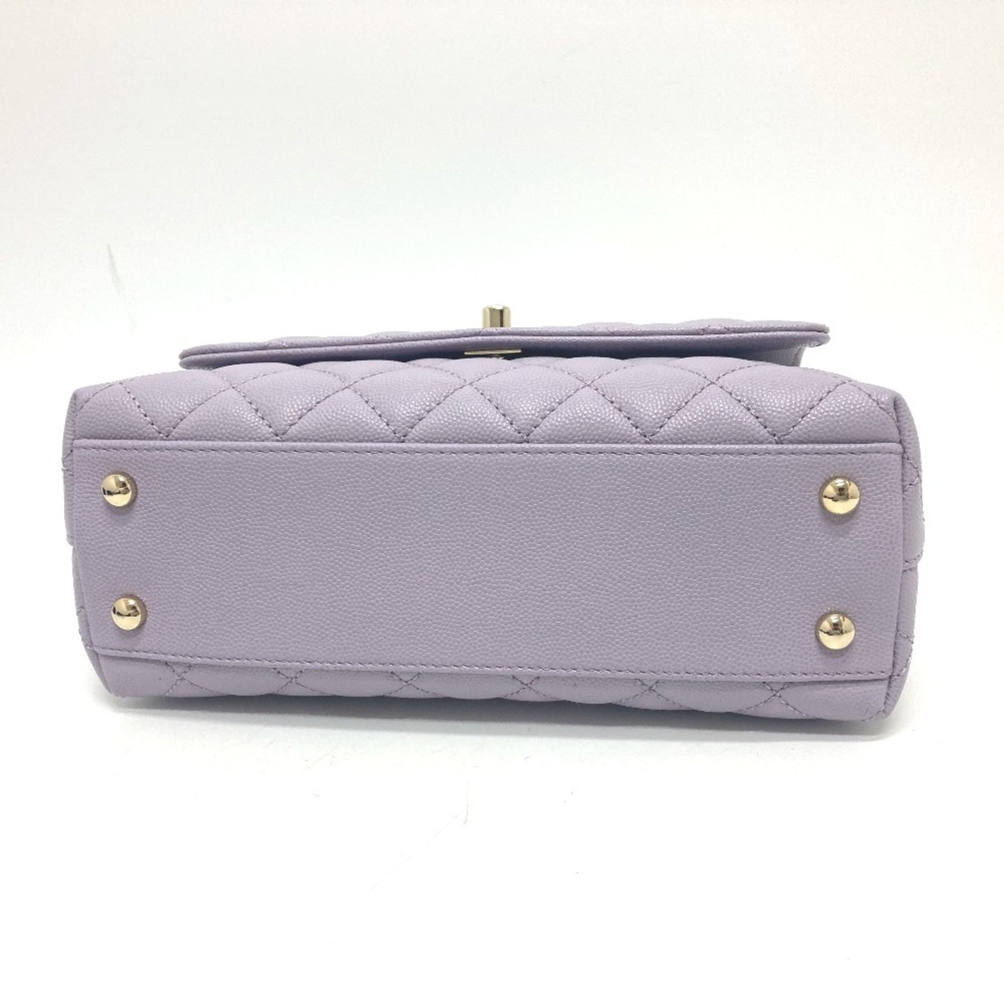 CHANEL Handbag Shoulder Bag Grained Calfskin