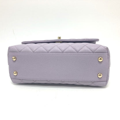 CHANEL Handbag Shoulder Bag Grained Calfskin