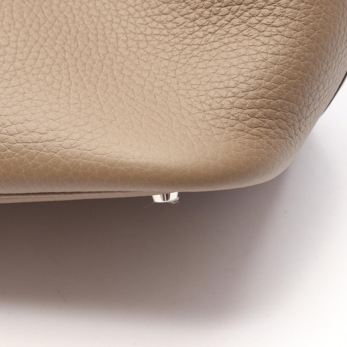 HERMES Handbag Taurillon Clemence Leather