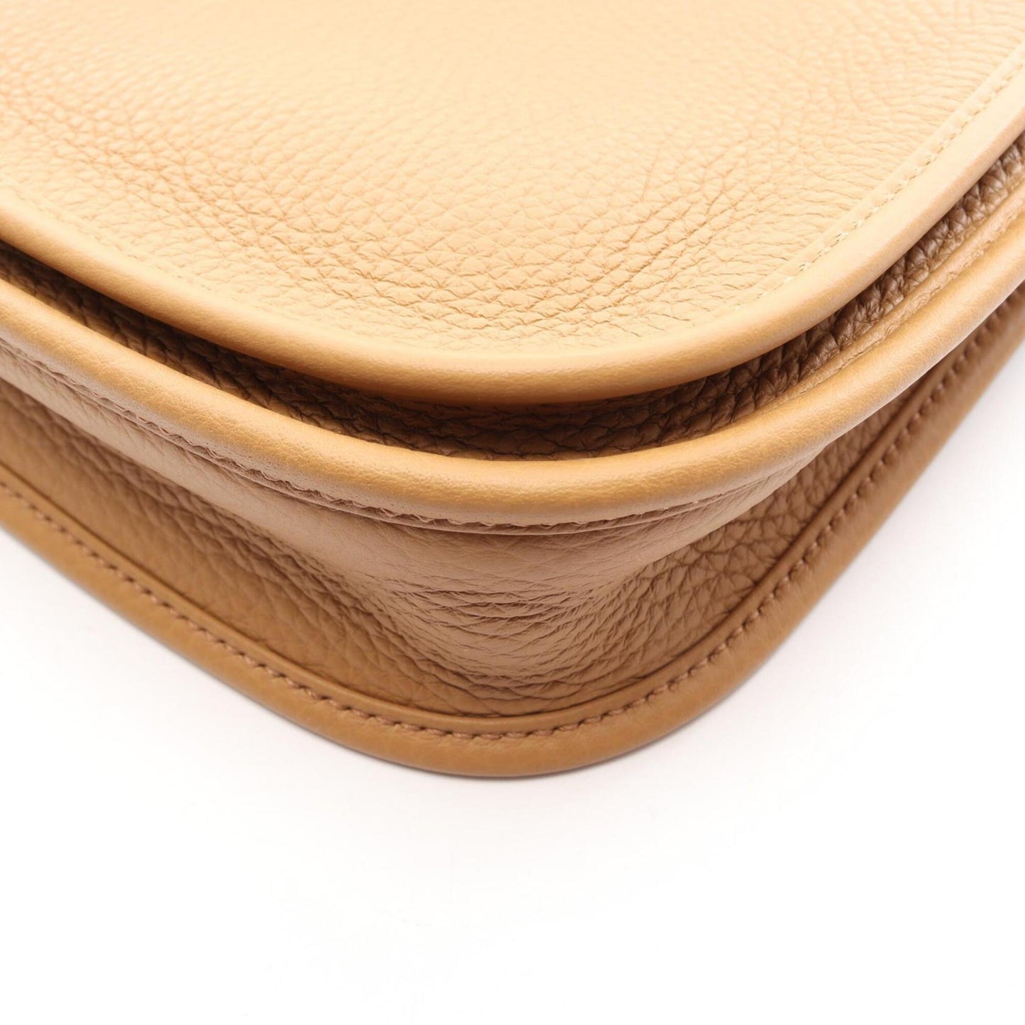 HERMES Shoulder Bag Taurillon Clemence Leather