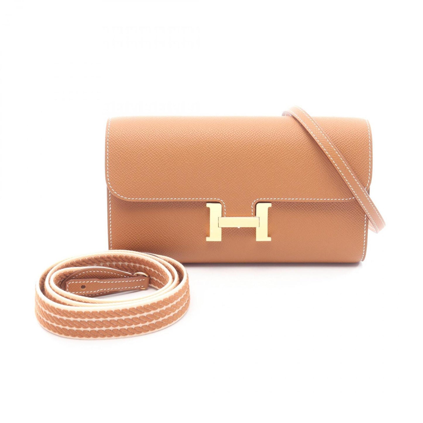 Handbag Hermes Leather Shoulder Epsom Bag