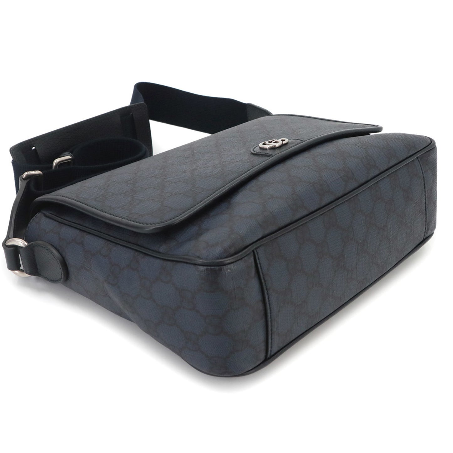 GUCCI Handbag Messenger Bag Shoulder Bag Gg Supreme Leather
