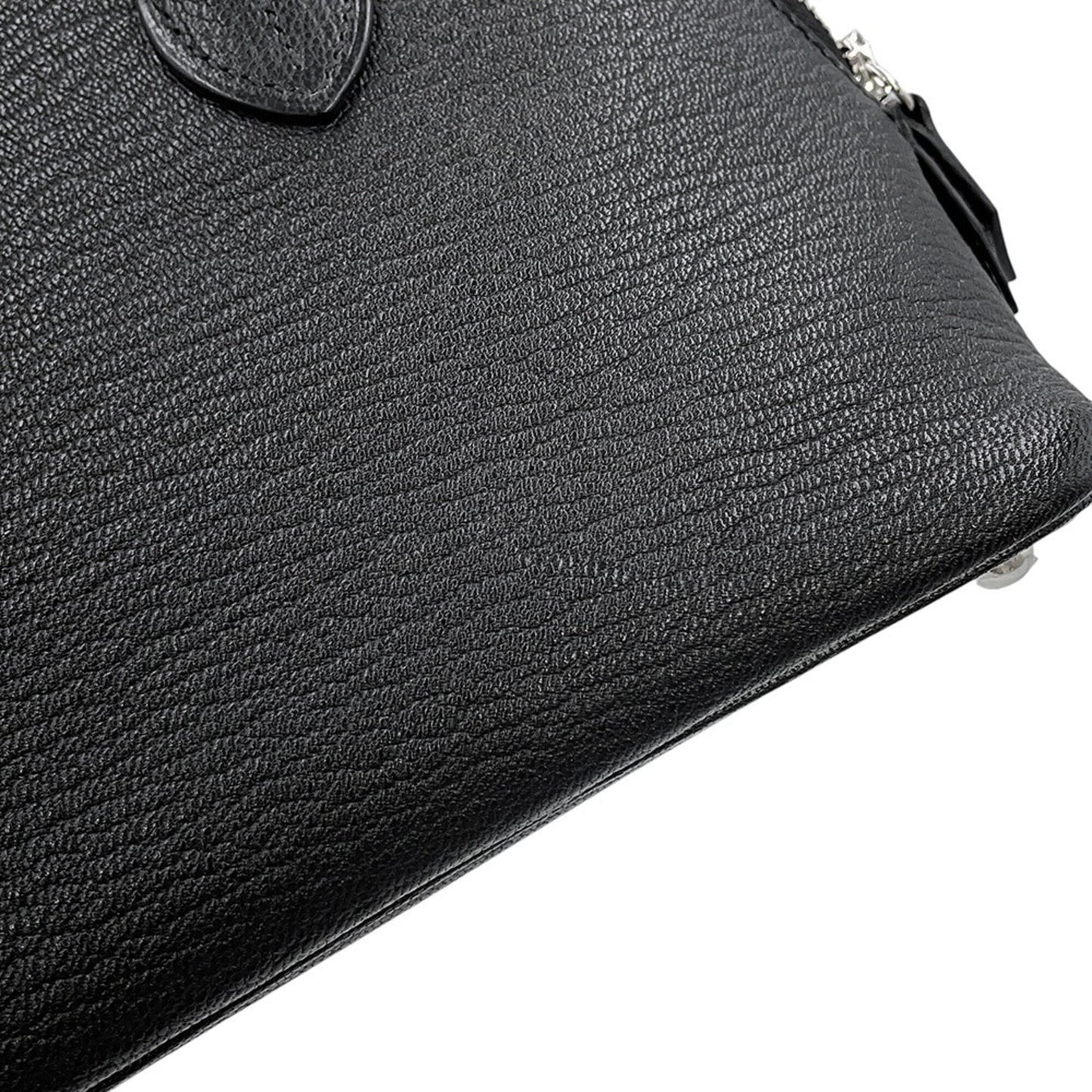 Chevre Myzore Leather Shoulder Bag Hermes Handbag