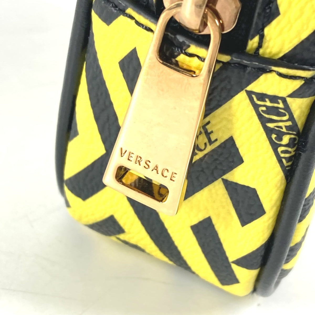 VERSACE Pouch Leather