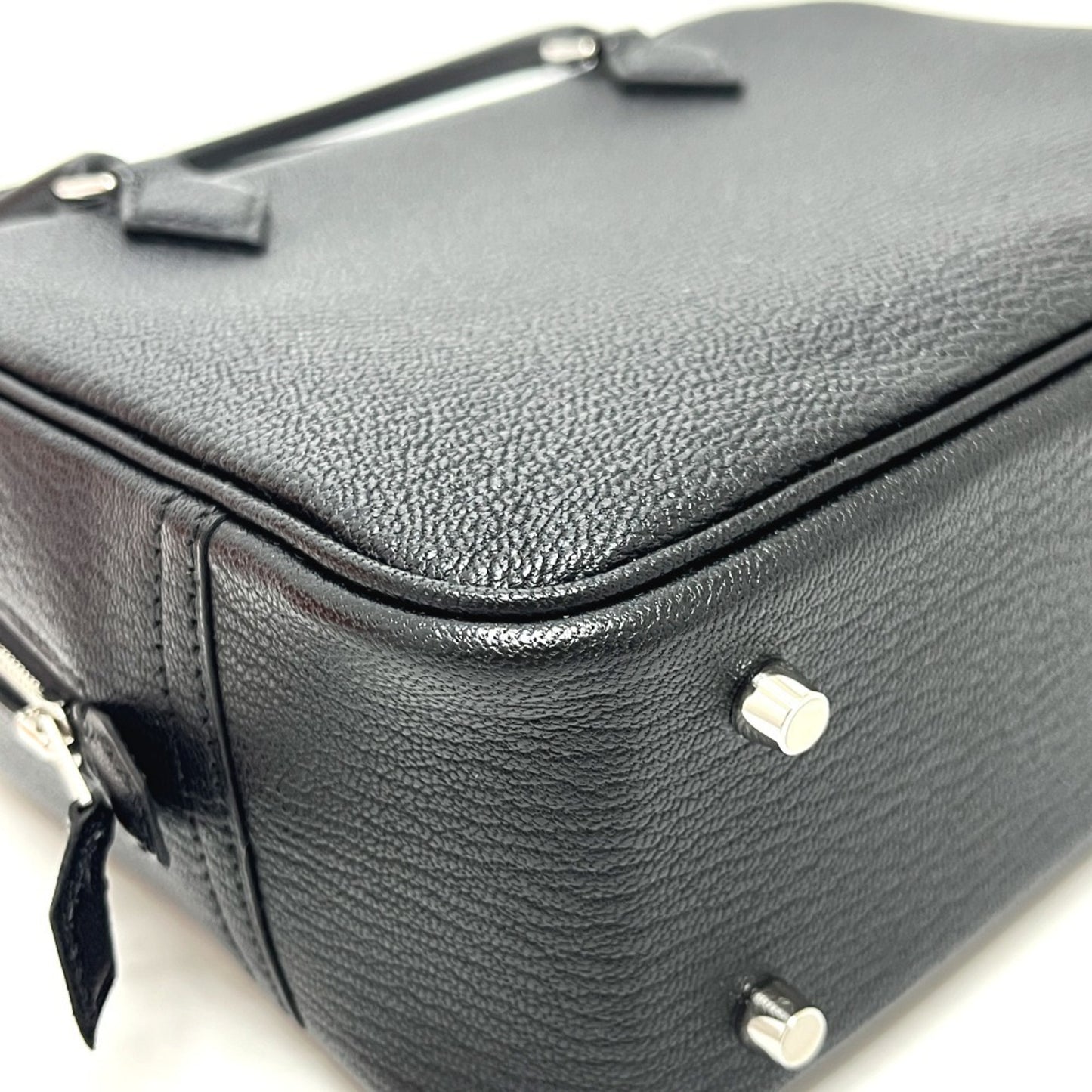 HERMES Handbag Chevre Myzore Leather