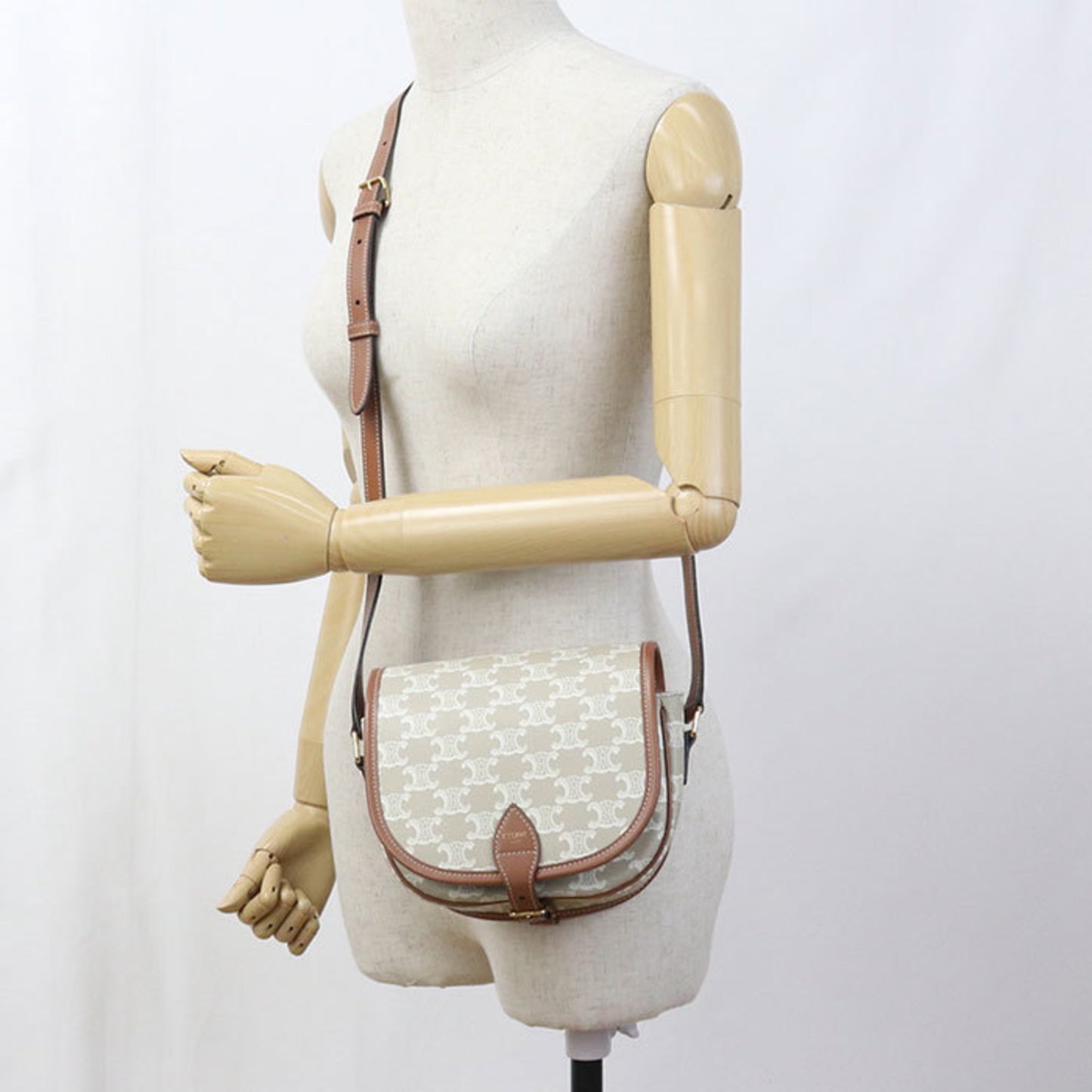 Celine Shoulder Bag Pvc Leather