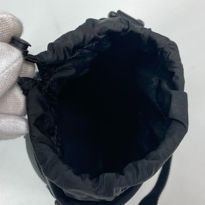 BALENCIAGA Pochette Shoulder Bag Nylon Leather