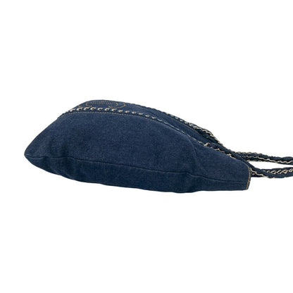 Denim Handbag Tote Bag Shoulder Chanel