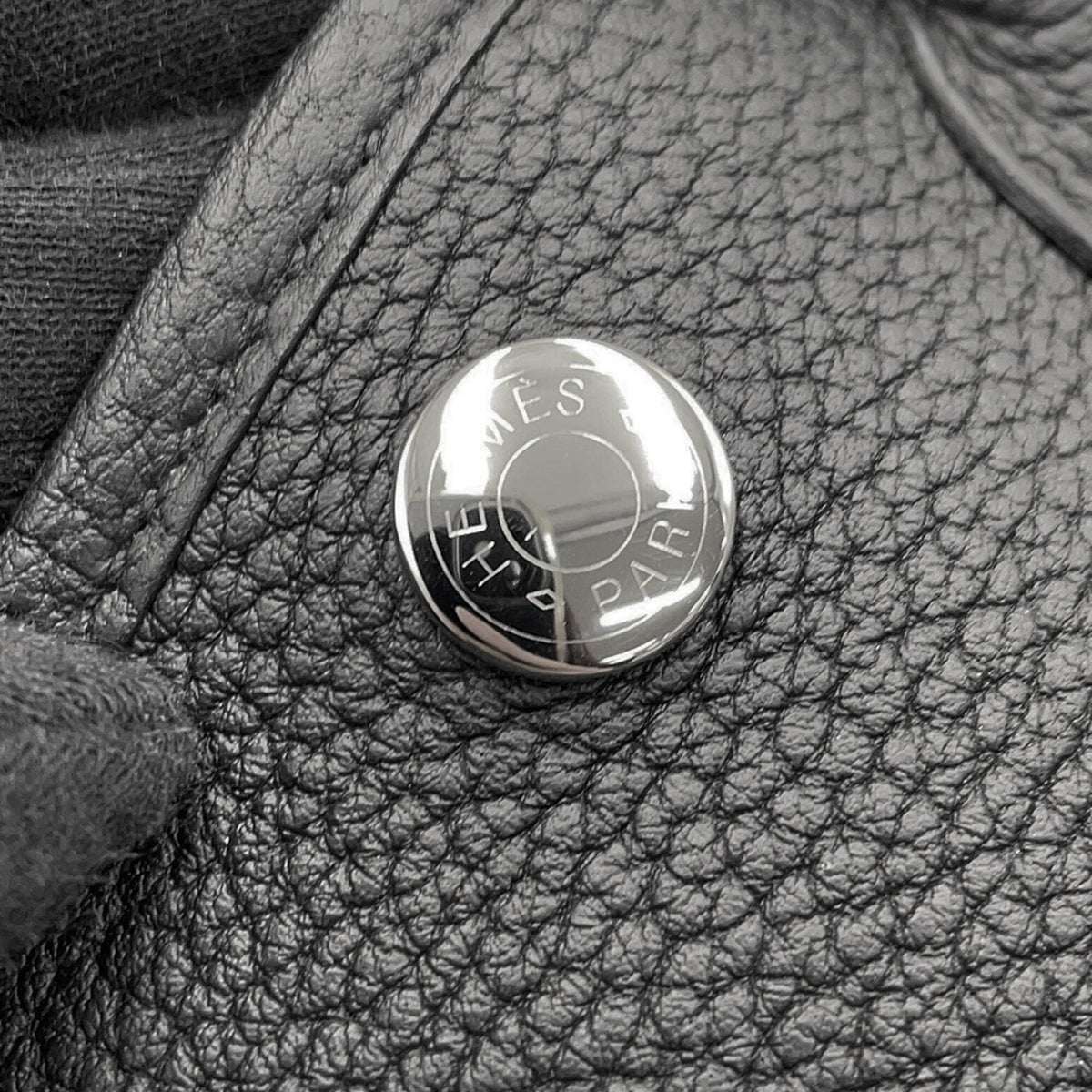 HERMES Tote Bag Negonda Leather